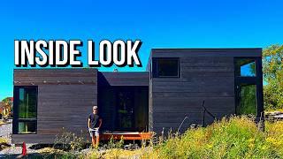 They Built a 3 Piece PREFAB HOME on Wolf Island and I got the First Look