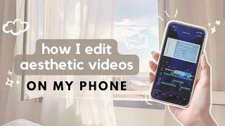 ️ how to edit aesthetic videos on your phone  a simple vllo tutorial