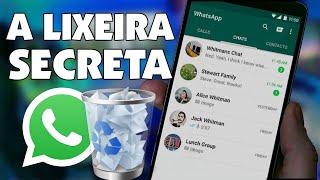 ACHEI A LIXEIRA DO WHATSAPP A FICHA CAIU PRA QUEM APRONTA 