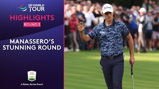 Matteo Manassero  Round 3 Highlights  2024 BMW PGA Championship