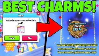 BEST CHARMS TO USE ON YOUR HUGE PETS IN PET SIMULATOR 99