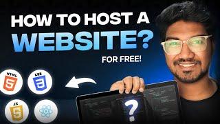 How to host a website for free in 2024?  Get a link for your website  Tamil