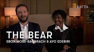 The Bears Ebon Moss-Bachrach knows exactly how Ayo Edebiri used to cut her onions  BAFTA