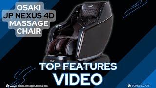 Osaki JP Nexus 4D Massage Chair - Made in Japan