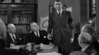 Its A Wonderful Life 1946 - James Stewart - George Baileys Speech to Potter & the Loan Board
