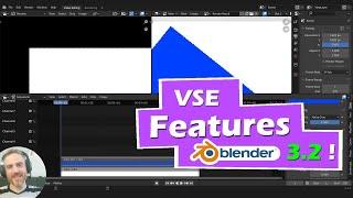 Video Sequence Editor VSE NEW FEATURES in Blender 3.2.0 Discovery Mode