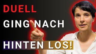 PEINLICH Duell geht nach hinten los. Frauke Petry Ex-AfD vs. Katja Kipping Ex-Die Linke