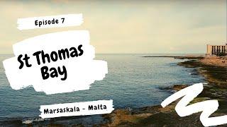 St Thomass Bay Marsaskala Malta - Ocean Waves Relaxation Sound