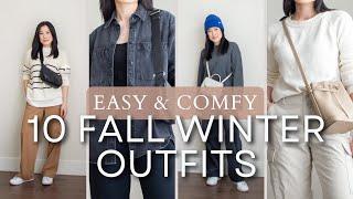 10 FALL OUTFITS - easy and comfortable outfits that will keep you warm this season