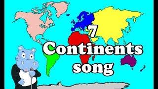 7 Continents song for children