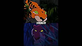 Sabor vs Shere Khan  Tarzan vs Jungle Book 