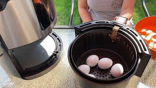 Air Fryer Hard Boiled Eggs Recipe  How To Cook Eggs In The Air Fryer