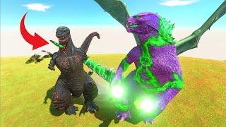 Mutant Godzilla Super Toxic Radiation VS All Evolutions Of Godzilla - Multiverse Battle