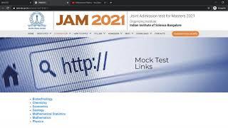 Free Mock Test  IIT JAM 2021  All Information  Online Calculator