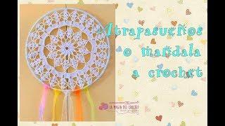 Atrapasueños o Mandala elige tú una labor muy delicada a Crochet - La Magia del Crochet-