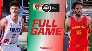 Spain  vs France   Men Full Game  FIBA #3x3OQT 2024  3x3 Basketball