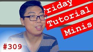 Date and Time Functions - Friday Minis 309