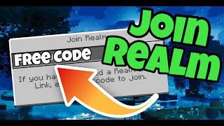 JOIN MY FREE MINECRAFT REALM *1.19* 2023 MCPE PS4 XBOXPC CODE IN VIDEO