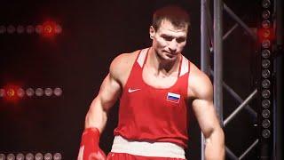 Нокаутер из Чечни вышел на финальный бой  Чемпионат России по боксу 2022