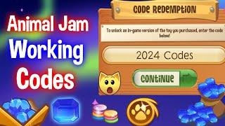 ALL NEW WORKING SECRET SPECIAL and UPDATED CODES 2024  Animal Jam