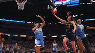 🫣 ANGEL REESE FLAGRANT FOULS CAITLIN CLARK Whacks Her Head WNBA Indiana Fever vs Chicago Sky
