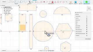 Fusion 360 Sketch basics