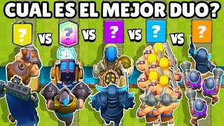 CUAL CALIDAD TIENE EL MEJOR DÚO?  OLIMPIADAS de DÚOS CLASH ROYALE