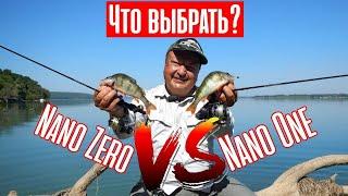 Что выбрать Nano Zero или One? Большое сравнение спиннингов Crazy Fish для нано и микроджига