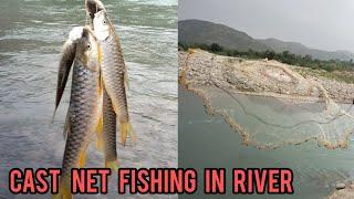 fishing net casting video  net fishing in river   fishnet