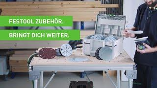 Festool Zubehör. Bringt dich weiter.