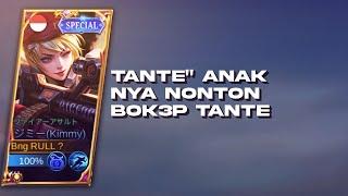 PRESET TANTE ANAK NYA NONTON BOK*P TANTE   Hasil Pertandingan ML 