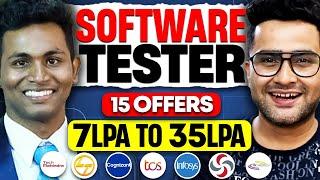 7LPA to 35LPA 15 Offers A Journey from Support Engineer to Software Tester -Inspiring Tester Story