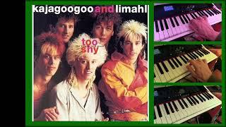 Too Shy - Kajagoogoo - Instrumental with lyrics  subtitles 1983