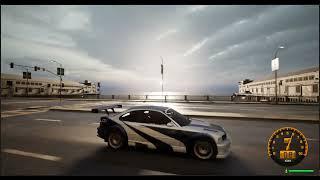 Unreal Engine 5 City DEMO mod - Need For Speed Most Wanted BMW M3 GTR