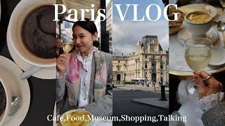 【Paris VLOG】女子2人で行くパリ7日間。カフェ美術館ショッピング