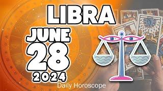 𝐋𝐢𝐛𝐫𝐚   𝐈𝐍𝐂𝐑𝐄𝐃𝐈𝐁𝐋𝐄 𝐎𝐏𝐏𝐎𝐑𝐓𝐔𝐍𝐈𝐓𝐘  𝐇𝐨𝐫𝐨𝐬𝐜𝐨𝐩𝐞 𝐟𝐨𝐫 𝐭𝐨𝐝𝐚𝐲 JUNE 28 𝟐𝟎𝟐𝟒 #horoscope #new #tarot #zodiac
