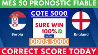 PRONOSTIC FOOTMES PRONOSTIC FOOTBALL AUJOURDHUI football prediction  CORRECT SCORESCORE EXACT