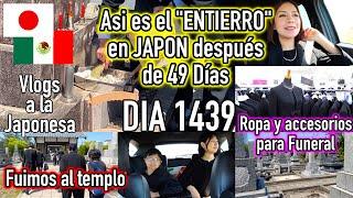 🪦 Poniendo los RESTOS EN LA TUMBA El Entierro  +  RITUALES de Funeral JAPÓN - Ruthi San  24-04-24