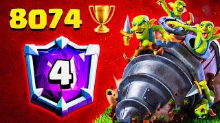 #4 GLOBAL Best Goblin Drill Deck in Clash Royale