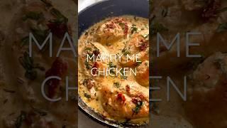 Make this easy Marry Me Chicken for dinner #chicken #dinner #marryme #parmesanchicken