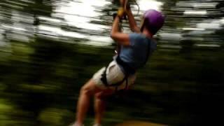 Tarzan Swing at Eco Glide Arenal Costa Rica