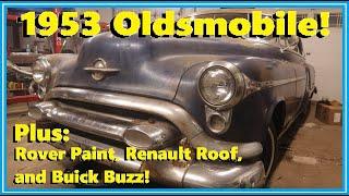 Painting Patching Sewing and Sledding Plus Light Buzz 1953 Oldsmobile 1959 Buick and More