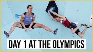 Olympic Climbing 2024 Day 1 Mens Boulder Semi-Final