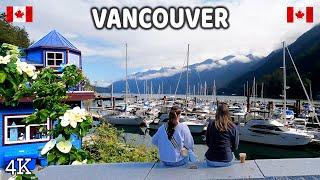  【4K】️ West Vancouver-Horseshoe Bay & Downtown Vancouver. BC Canada. Relaxing Walk. May 20 2024.