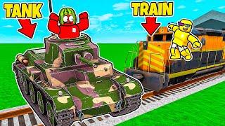 TRAIN vs TANK