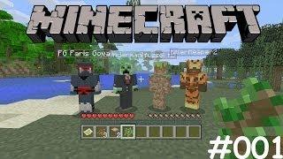 Lets Play Together Minecraft Xbox 360 #001 Deutsch HD - Hausbau