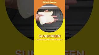 Sunscreen Review Wah Terbukti Kalau Sunscreen Bisa Melindungi Kulit #shorts