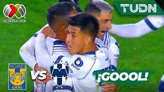 ¡MEGA GOLAZO DE RAYADOS Me quito el sombrero   Tigres 0-1 Monterrey  CL2023 Liga Mx - J12  TUDN