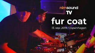 FUR COAT live with a DARK MELODIC TECHNO dj Set @ Culture Box 13. Sep. 2019  Nim Sound TV