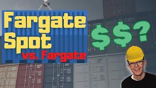 AWS Fargate Spot vs. Fargate price comparison